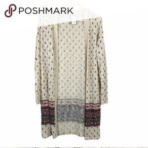 American Rag Cie long Boho Cardigan American Rag Cie Cardigan Size L